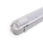 LED Feuchtraumleuchte Gehäuse V2.0 incl. 1x LED Röhre T8 Standard Output 19W 2300lm - 865  | 150cm